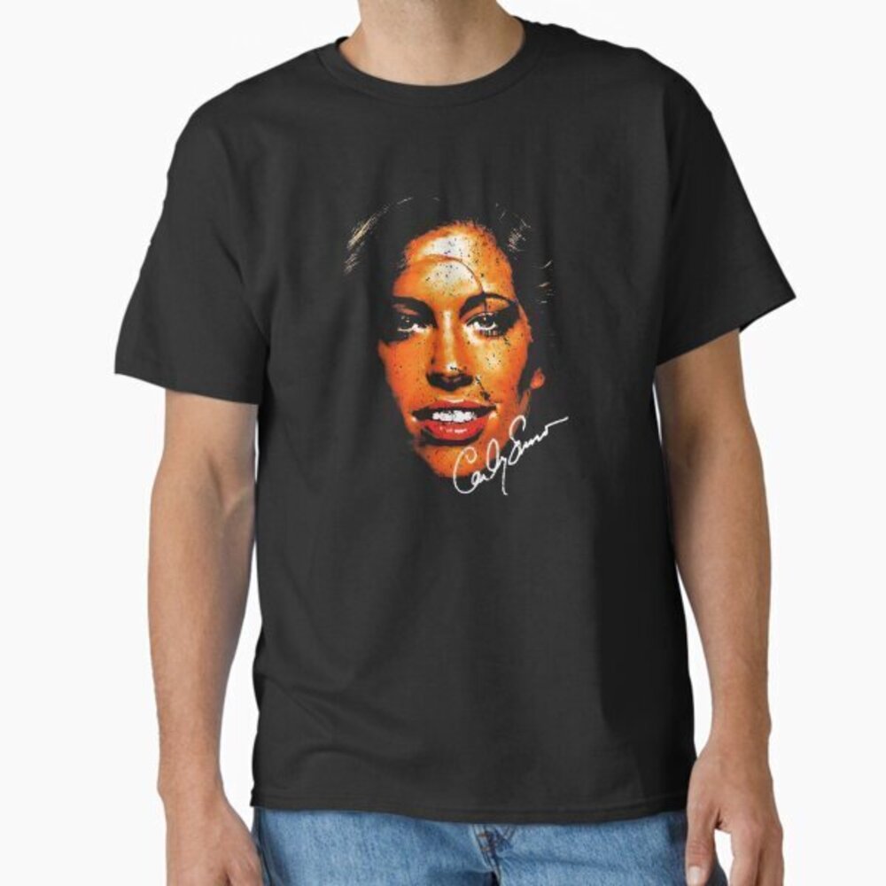 Carly Simon Art T-Shirts